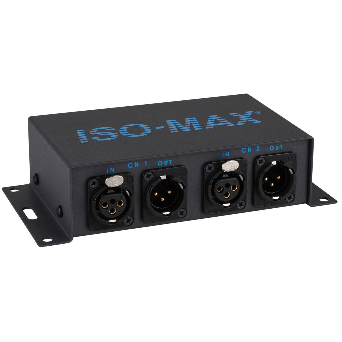 Jensen IsoMax PB2XX Dual Channel XLR Line Input Isolator for Long Runs
